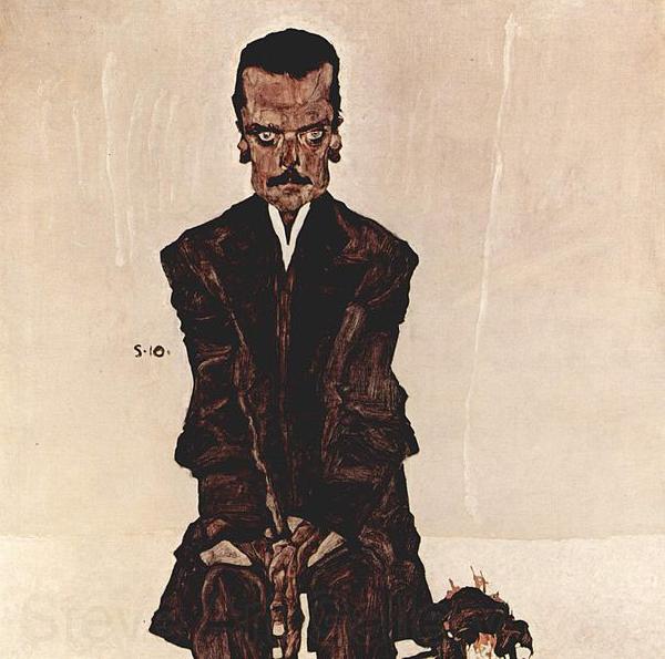 Egon Schiele Portrait of Eduard Kosmack